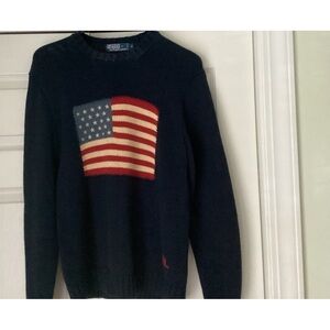 Ralph Lauren Flag Sweater  excellent condition.